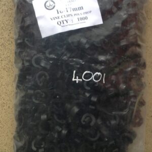 Poly vine clips 16mm