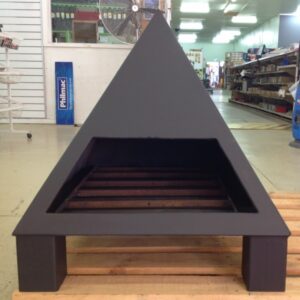 Pyramid Fire Place
