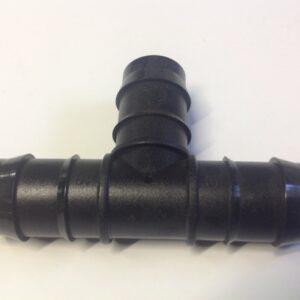 Tee 19mm double barbed