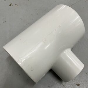 PVC tee 80 x 40mm