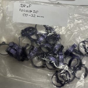 Hippo clamps #20 pack of 38