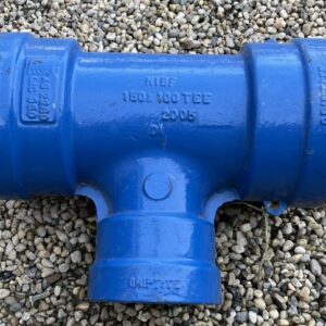 Tee ductile iron 150 x 100mm