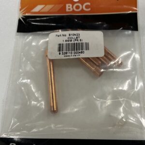 BOC Collet for 17, 18, 26 TIG Torch Types - Pack of 5