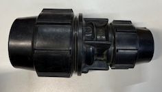 Poly reducer 75 x 50mm metric