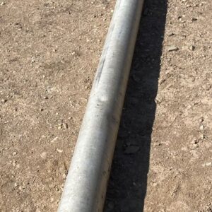 Aluminium pipe 6'' x 6mt second hand
